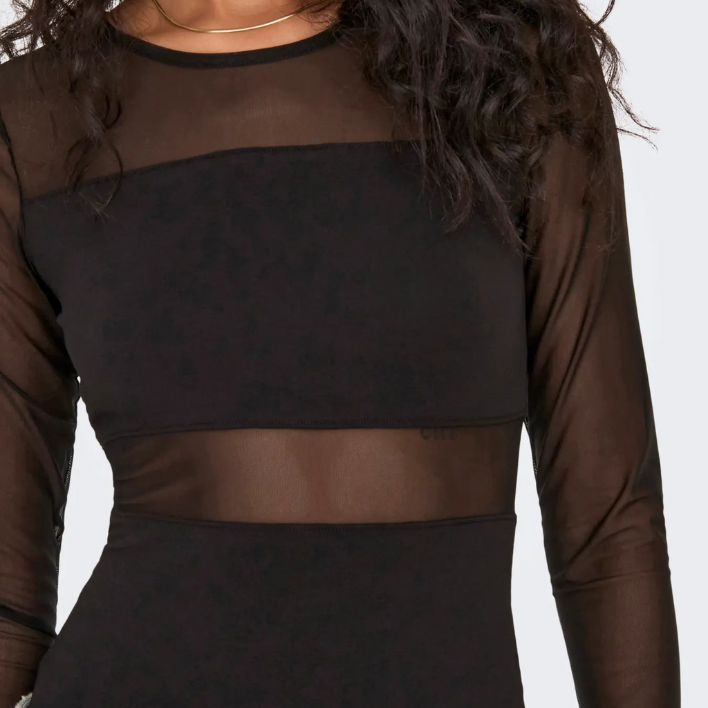 ONLY - BODYSTOCKING - ESTHER 15212500 - SORT