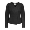 ONLY - JAKKE - MAIKA ASYM FIT 15365802 - DARK GREY MELANGE