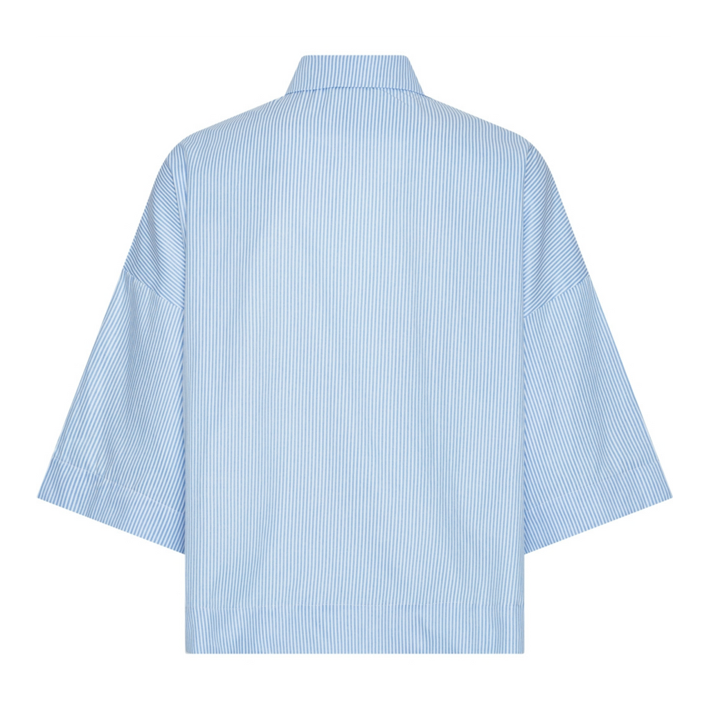 CONTINUE - SKJORTE - KLARA 14935 - BLUE STRIPES