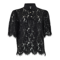 CONTINUE - BLUSE - PALOMA LACE 14992 - SORT