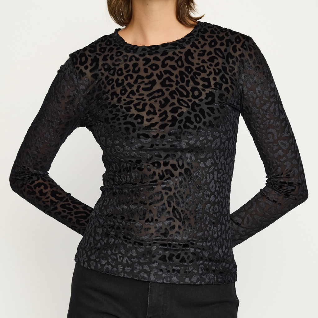 SOFT REBELS - BLUSE - ZARIA SR625-300 - SORT