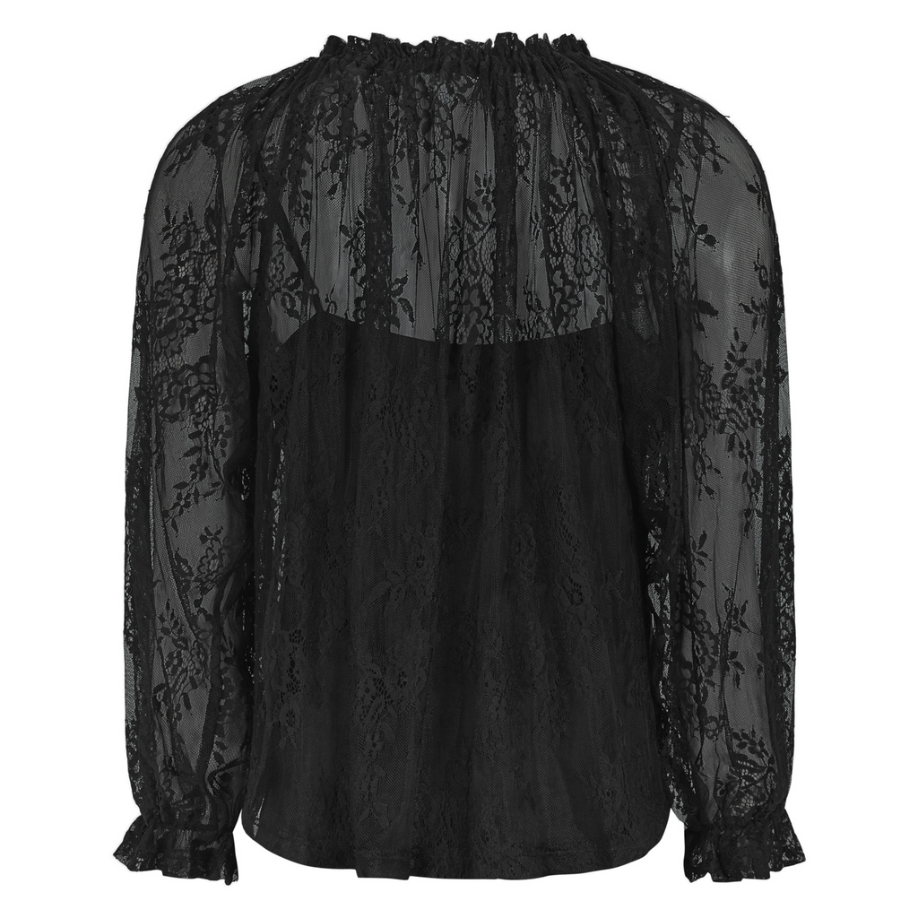 SOFT REBELS - BLUSE - LAUREL SR625-715 - SORT