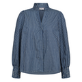 NÜMPH - SKJORTE - EMILIE 706165 - MEDIUM BLUE DENIM