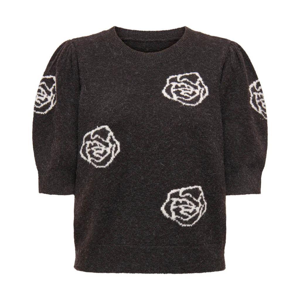 ONLY - STRIK - RICA 15366398 - BLACK COFFEE/BIRCH ROSES