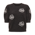 ONLY - STRIK - RICA 15366398 - BLACK COFFEE/BIRCH ROSES