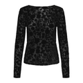 ONLY - BLUSE - THEA 15360314 - BLACK PARRY FLOWERS