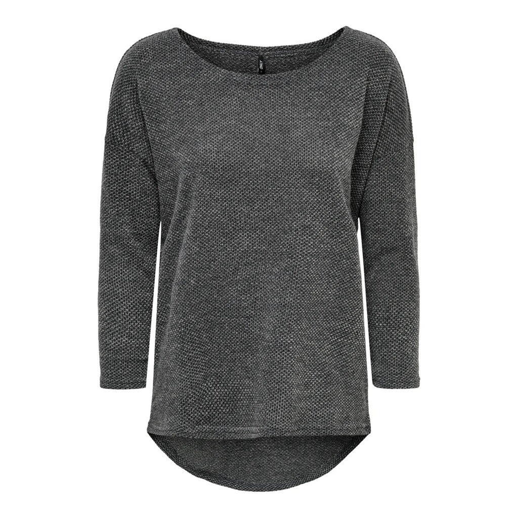 ONLY - BLUSE - ALBA 15177776 - DARK GREY MELANGE