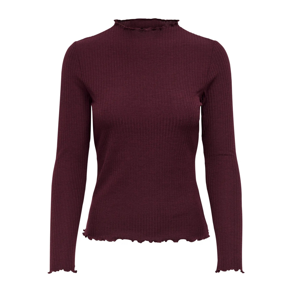 ONLY - BLUSE - EMMA 15180040 - MADDER BROWN
