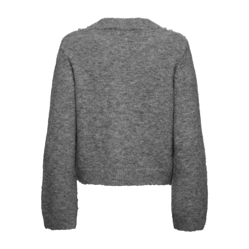 ONLY - CARDIGAN - MIGGIE 15375519 - MEDIUM GREY MELANGE
