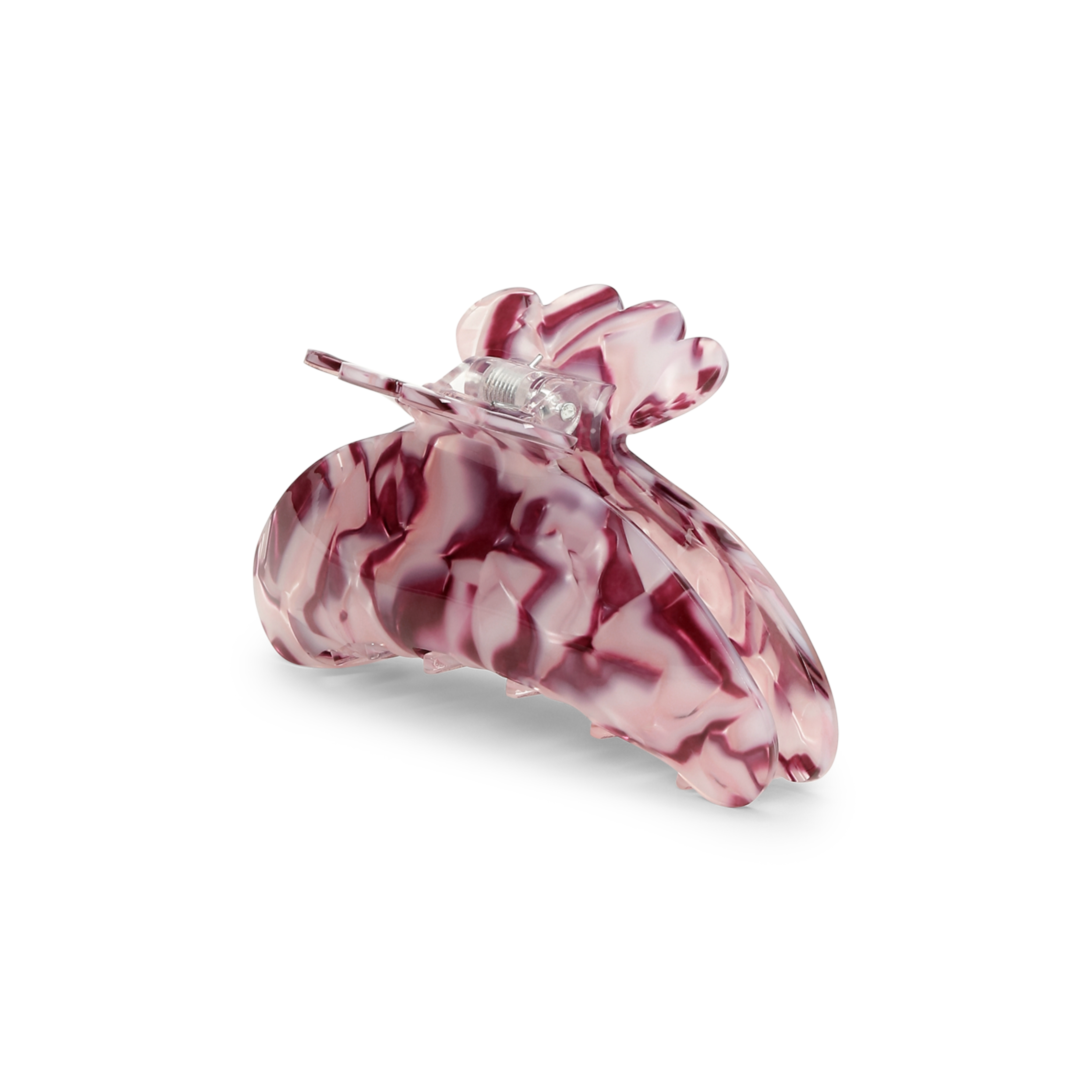 SUI AVA - HÅRKLEMME - HELLE CINNAMON SATIN BIG - PURPLE ROSE