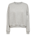 ONLY - SWEATSHIRT - SWEAT LIFE 15243380 - LIGHT GREY MELANGE