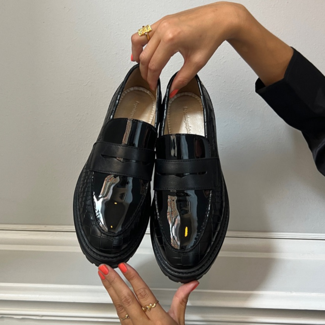 COPENHAGEN SHOES - LOAFERS - RUN FOR ME CS7723 - SORT
