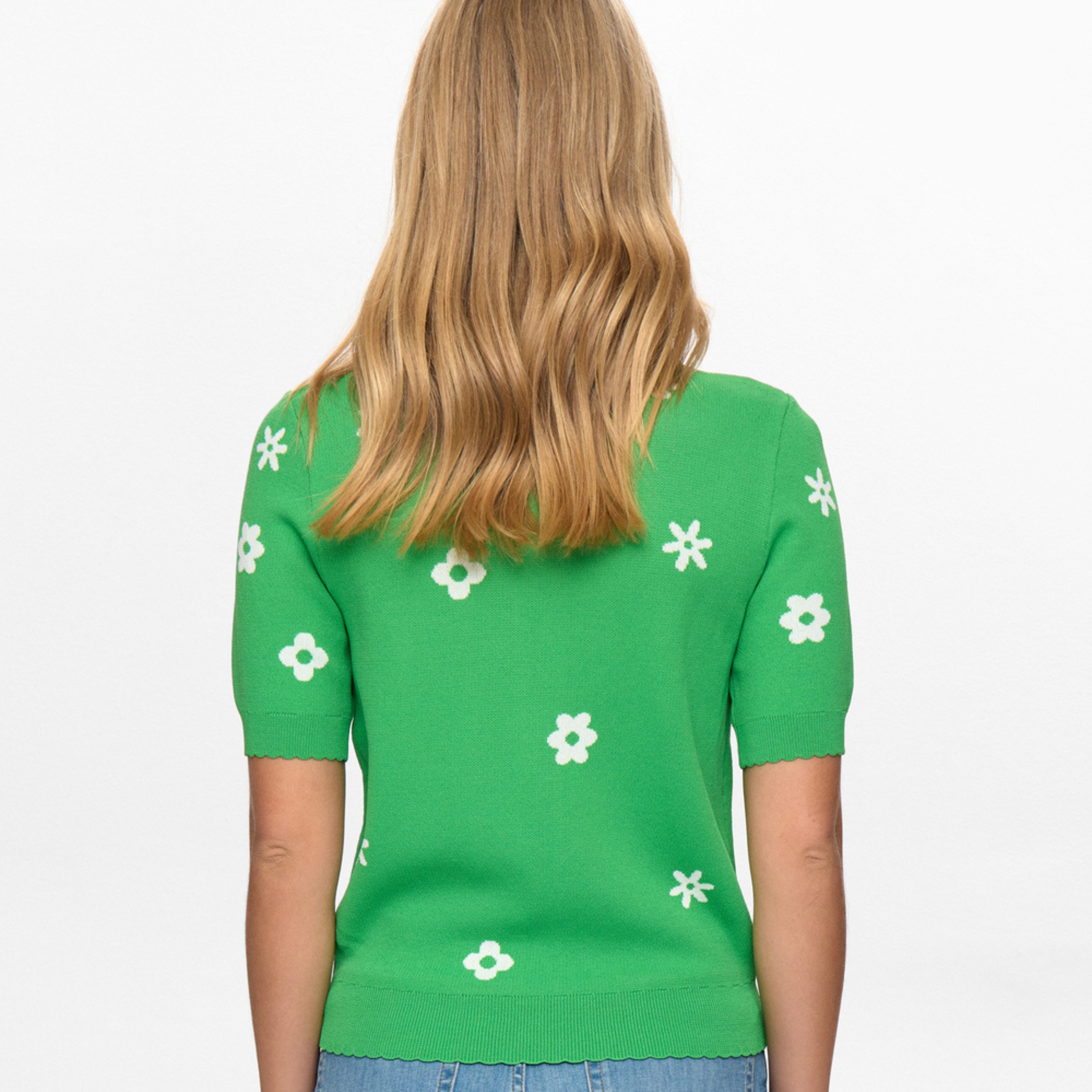 NÜMPH - CARDIGAN - MARGITTA 706321 - VIBRANT GREEN
