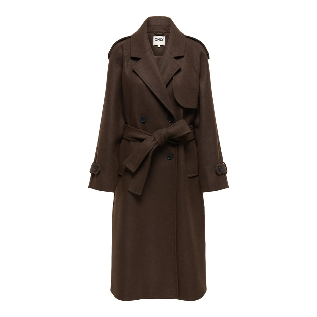 ONLY - FRAKKE - DEAR-TRILLION 15344734 - CHOCOLATE BROWN MELANGE
