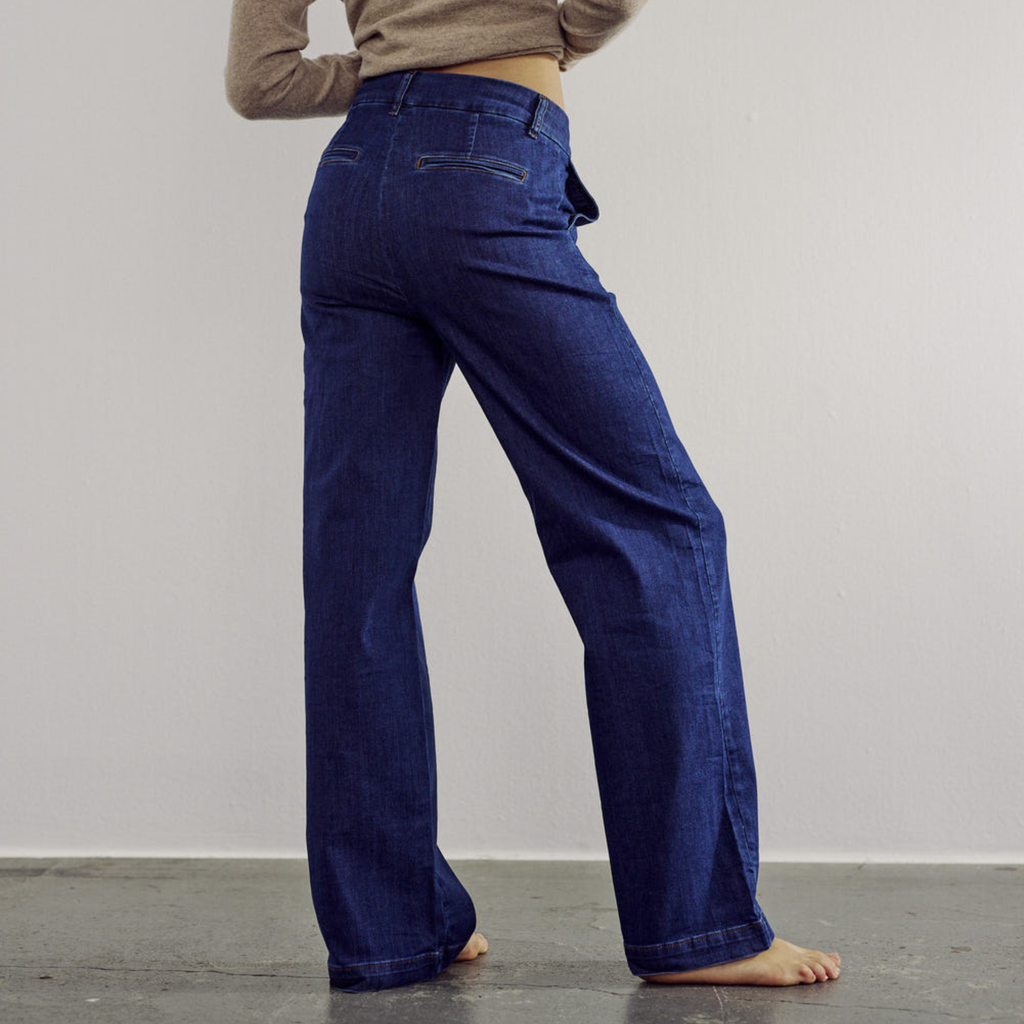 NÜMPH - JEANS - AMBER LONG 705509 - DARK BLUE DENIM1