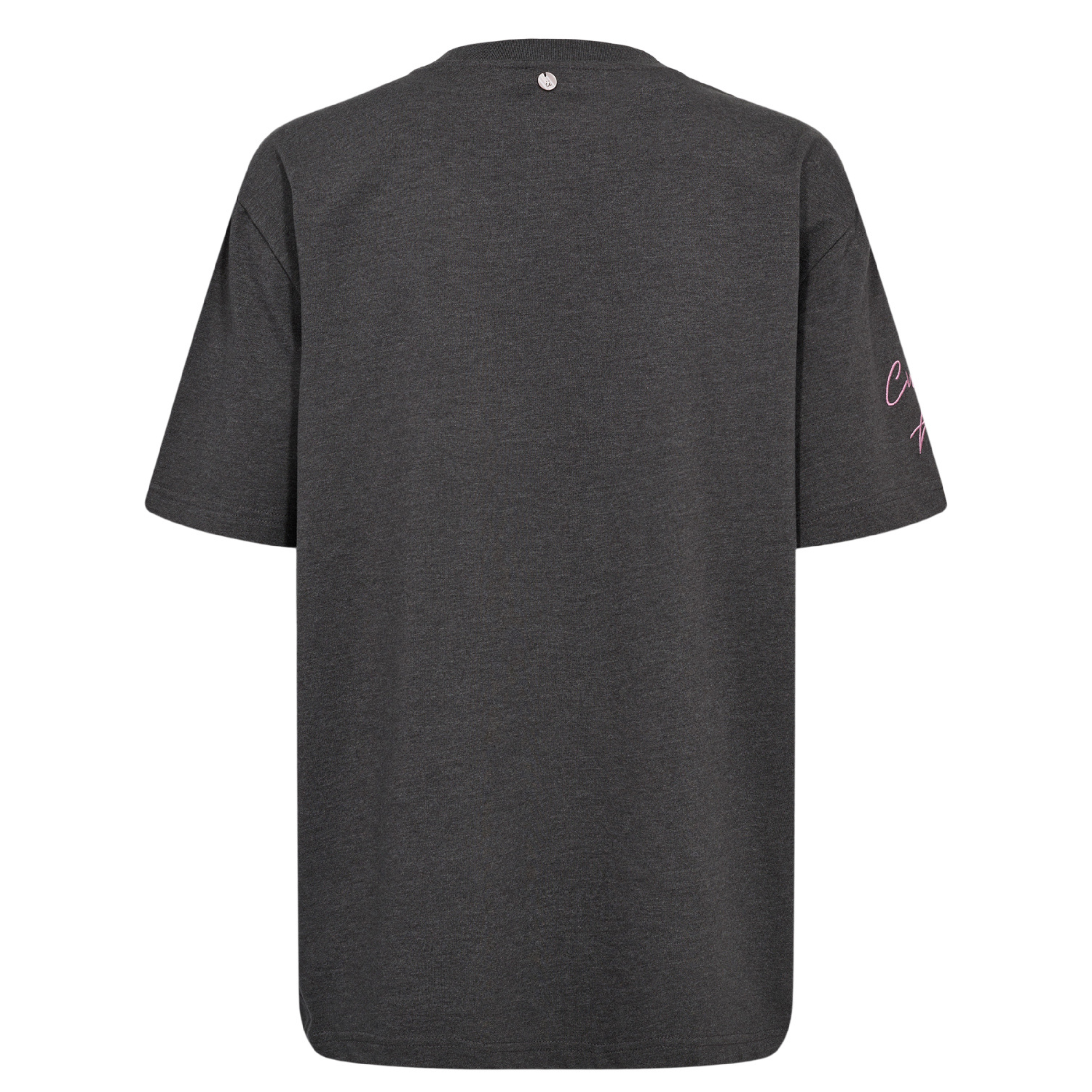 NÜMPH - T-SHIRT - PRIMA OVERSIZE 706163 - DARK GREY MELANGE
