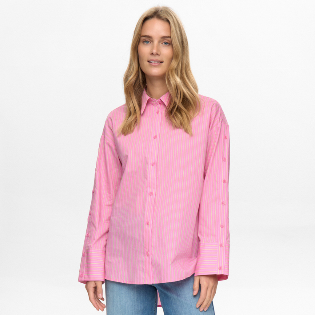 NÜMPH - SKJORTE - ALICIA 706261 - FUCHSIA PINK