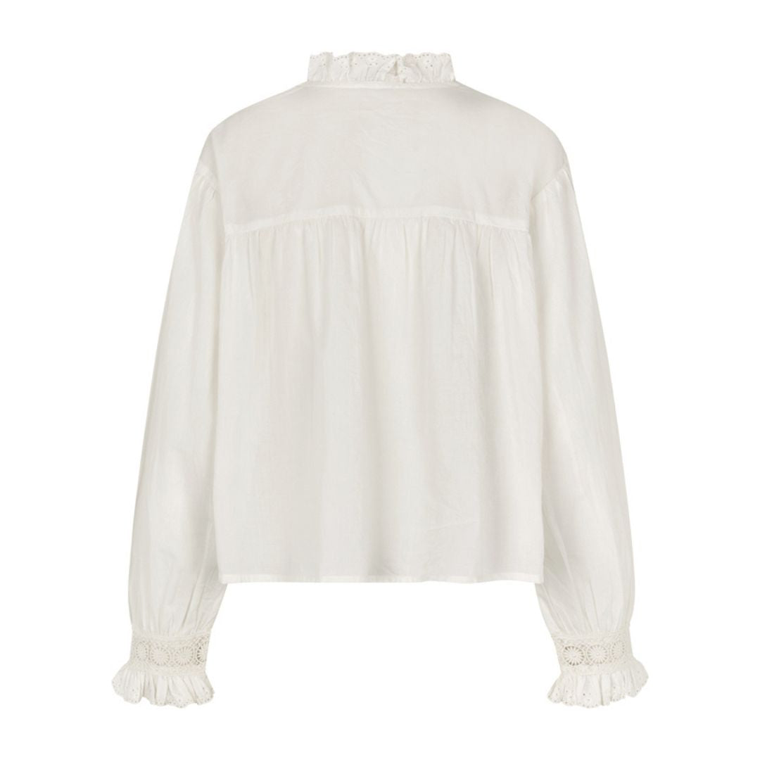 MBYM - BLUSE - GERLINA 58790101 - HVID
