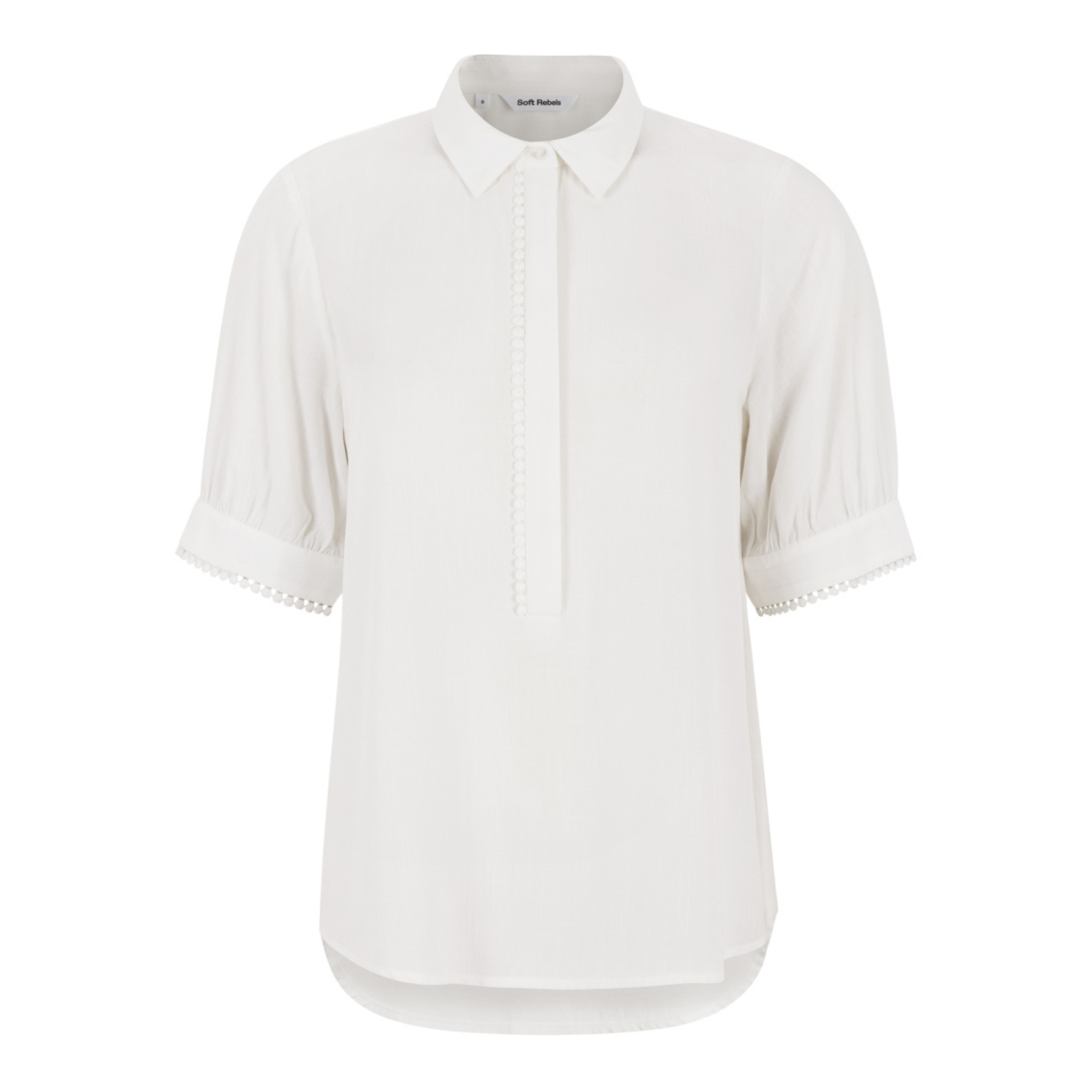 SOFT REBELS - BLUSE - EBBA SR126-700 - SNOW WHITE