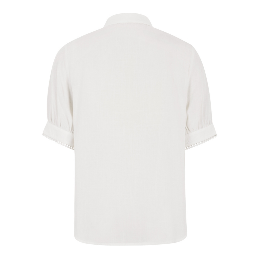 SOFT REBELS - BLUSE - EBBA SR126-700 - SNOW WHITE
