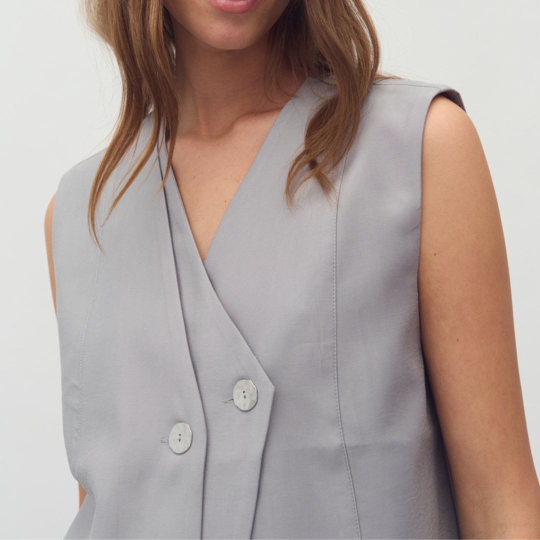 MBYM - VEST - ALFONSINA 43450096 - ULTIMATE GRAY