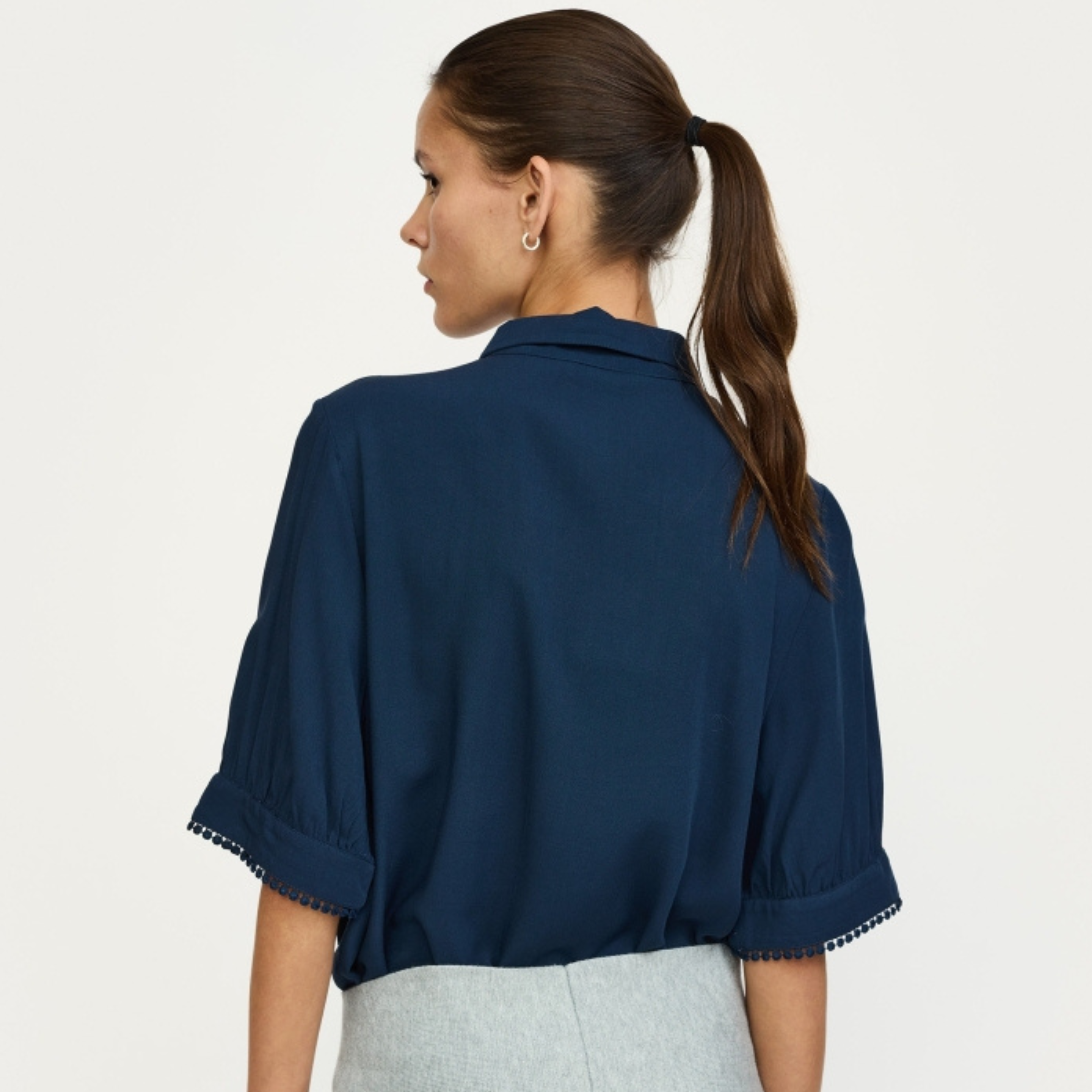 SOFT REBELS - BLUSE - EBBA SR126-700 - TOTAL ECLIPSE
