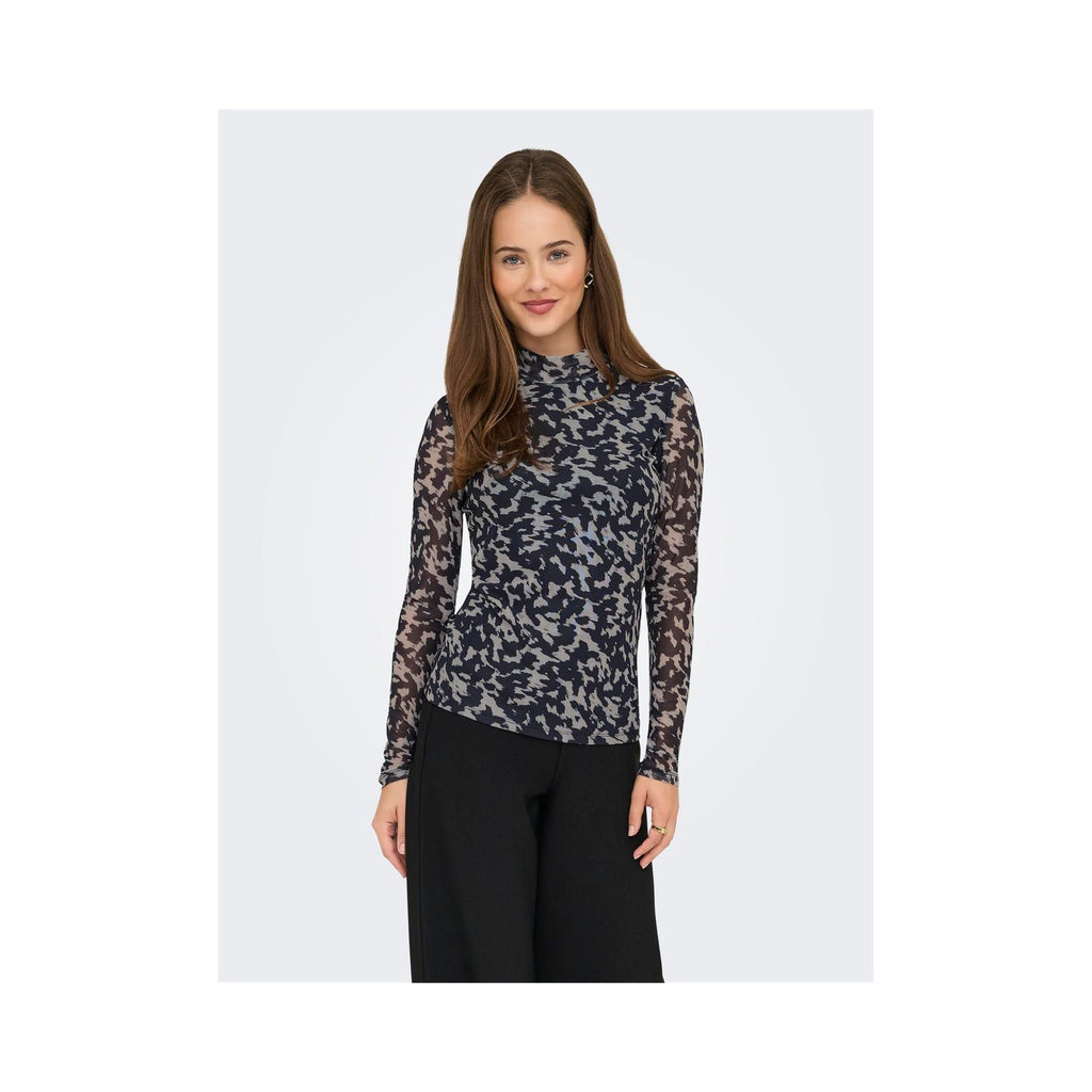 ONLY - MESHBLUSE - ERICA 15141298 - BLUE GRAPHITE
