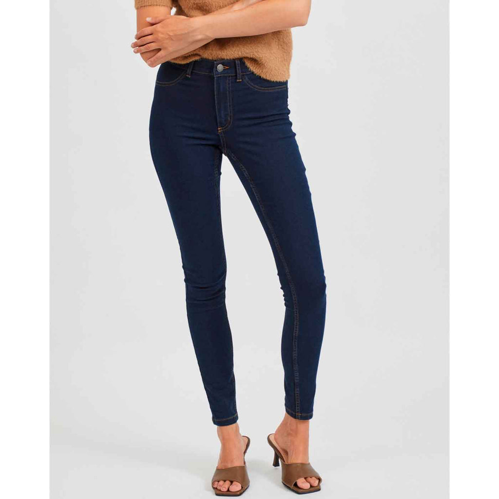 VILA - JEGGINGS - JEGGY ANA 14063213 - DARK BLUE DENIM