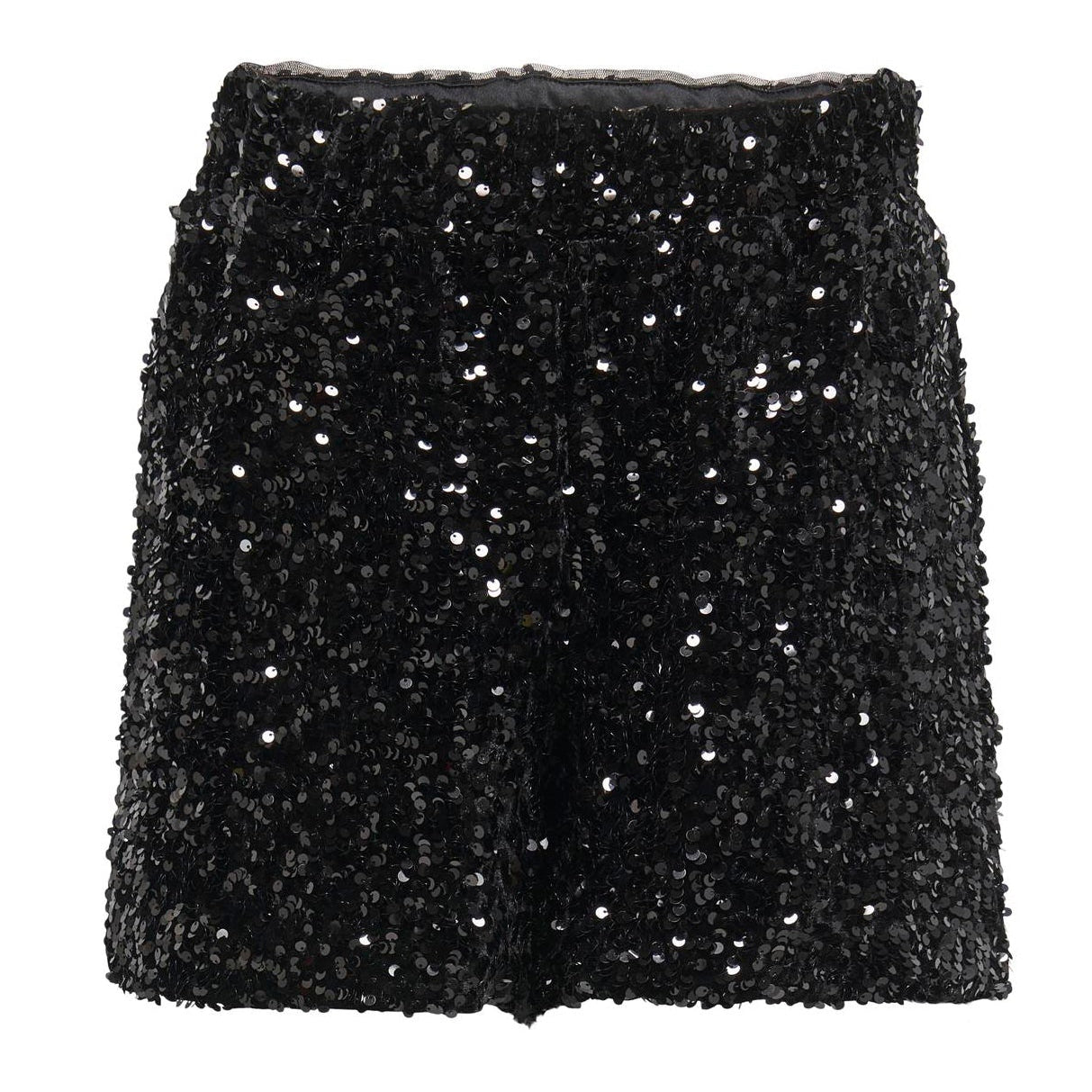 ONLY - SHORTS - CONFIDENCE 15360164 - BLACK SEQUINS